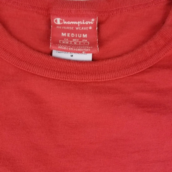 Champion Reverse Weave Short Sleeve Logo Tee - Picture 2 of 3